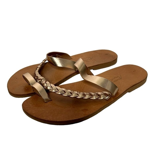 Cobblers Mistress Rose Gold Sandals - Picture 3 of 13